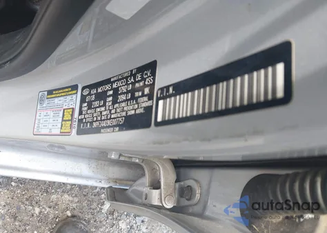 2019 Kia Forte Lxs из США, поврежденный, VIN 3KPF24AD3KE007757